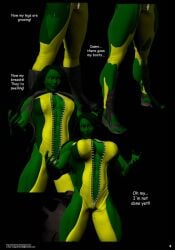 1girls 3d anna_marie breast_expansion comic deviantart_username email_address english_text green_skin hulk hulk_(series) locofuria marvel marvel_comics muscle_growth page_4 page_number rogue_(x-men) transfer transformation x-men