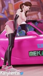 1girls 3d 3d_(artwork) ass big_breasts breasts brown_eyes brown_hair car casual d.va discko discko_d.va elbow_gloves female female_only gloves kanjihentai latex latex_gloves latex_stockings latex_thighhighs lipstick mazda mazda_rx-7 microskirt miniskirt overwatch pink_lipstick rx-7 rx7 school_uniform schoolgirl sioppx skirt solo sports_car stockings twintails upskirt