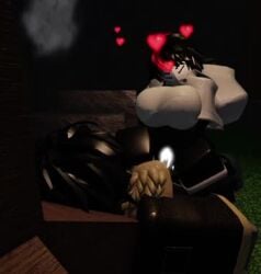 3d animated artist_request cowgirl_position creampie cum cum_in_pussy cum_inside deepwoken femdom girl_on_top glowing_cum no_sound roblox roblox_game source_request tagme vesperian_(deepwoken) video