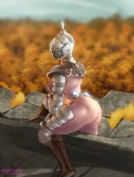 1girls 2022 2d ass big_ass elden_ring female female_only fromsoftware light-skinned_female tarnished zoquete