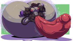 abs balls biceps bobert bodybuilder furry hyper hyper_balls hyper_genitalia hyper_muscles hyper_penis hyper_testicles male male_focus male_only muscles muscular muscular_arms muscular_ass muscular_back muscular_legs muscular_male muscular_thighs nipples pecs penis testicles veins veiny_penis