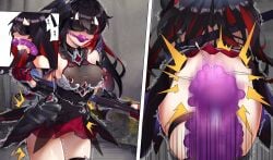 anal castelli dildo_gag female female_only honkai_impact_3rd no.1_machine seele_vollerei tagme