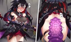 anal castelli female female_only honkai_impact_3rd no.1_machine seele_vollerei tagme