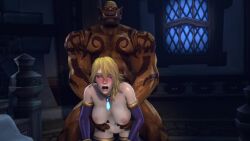 1boy 1girls 3d alliance_(warcraft) animated blizzard_entertainment blonde_hair blue_eyes blush blushing blushing_profusely bouncing_breasts dark-skinned_male dark_skin doggy_style doggystyle domination female fictional_interracial from_behind from_behind_position galianbeastsfm garrosh_hellscream horde human human_mage interspecies jaina_proudmoore light-skinned_female light_skin mag'har_orc mag'har_orc_warrior mage_(warcraft) male mp4 no_sound orc orc_male orced straight submissive submissive_female tattoos video warcraft warrior_(warcraft) world_of_warcraft year_request