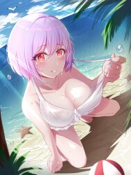 breasts cleavage looking_at_viewer rfg_rozen shinjou_akane ssss.gridman tagme