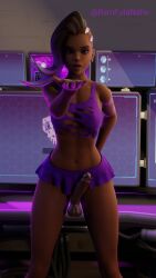 1futa 3d futa_only futanari overwatch ramfutansfw solo sombra