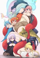 2022 arachnid_taur bbw belly big_belly big_breasts breasts centaur centorea_shianus chubby chubby_female curvaceous curvy female female_focus harpy hips huge_belly huge_breasts kurocaze lamia large_belly large_breasts mermaid monster_girl monster_musume_no_iru_nichijou obese obese_female overweight overweight_female papi_(monster_musume) rachnera_arachnera slime_girl suu_(monster_musume) tummy voluptuous wide_hips