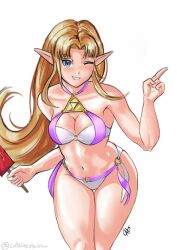 princess zelda from a link between worlds