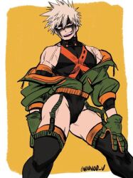 dynamight from my hero academia