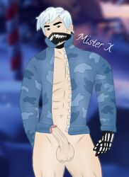 balls bulge epic_games fortnite male mist3r_xx muscular penis snow snow_patroller solo solo_male tagme white_body