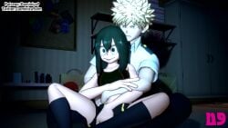 1boy 1girls 3d animated areola asian asian_female asian_male ass background_sex consensual cuddling cum cum_in_mouth cum_on_face cumshot dialogue doggy_style doggystyle dominica9 duo_focus ejaculation facial female green_hair hug imjustthatkinky katsuki_bakugou kumbomb light-skinned_female light_skin long_video longer_than_one_minute looking_pleasured loud_sex male male_moaning masturbation medium_breasts moaning_name mp4 my_hero_academia nipples romantic sex shaved_pussy shounen_jump socks sound spiky_hair straight television tsuyu_asui vaginal_penetration video voice_acted