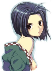 1girls breasts clothing female mizuki_(suikoden) ninja solo suikoden suikoden_iv