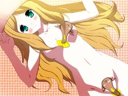 caitlin_(pokemon) censored female human maggyo pokemon pokemon_bw stunfisk tagme