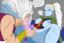 anal anal_fingering anal_juice angel angel_(dragon_ball) blowjob cum cum_drip cum_in_mouth cumshot dragon_ball dragon_ball_super female futa_on_female futa_sans_pussy futanari kefla mastered_ultra_instinct self_upload starkartist ultra_instinct universe_6/universe_7 universe_6_girls vados