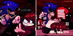 ambiguous_penetration ass_grab ass_up cheating_girlfriend doggy_style freakyjackz friday_night_funkin from_behind girlfriend_(friday_night_funkin) grabbing_from_behind rerun_gf scrimbo_(sonic.exe) smile sonic.exe sonic_(series) vs._sonic.exe_rerun