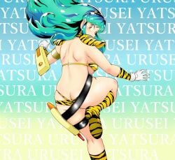 1girls big_breasts breasts curvaceous curvy curvy_female female female_focus female_only hi_res highres light-skinned_female light_skin long_hair looking_at_viewer looking_back lum revealing_clothes slim_waist solo solo_female solo_focus thick_thighs thighs tof urusei_yatsura wide_hips