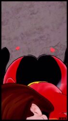 3d 9:16 animated ass blowjob breakwater_ridge comic dialogue disney elastigirl helen_parr milf mother no_sound oral partial_male red_hair shorter_than_10_seconds superheroine tagme the_incredibles vertical_video video