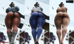 1girls 3d 3d_(artwork) alternate_version_available asian_clothing asian_female ass barefoot big_ass black_eyes black_hair blender_(software) bracelet bubble_ass bubble_butt capcom china_dress chinese_clothes chun-li completely_nude completely_nude_female female female_only full_body fully_clothed high_resolution huge_ass multiple_images muscular muscular_female naked naked_female nude nude_female pantyhose patreon_username red_lj solo solo_female street_fighter street_fighter_6 thick_thighs thighs voluptuous voluptuous_female