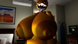 3d areola areolae bellavr big_breasts big_nipples breasts color colored five_nights_at_freddy's five_nights_at_freddy's_2 hyper hyper_areola hyper_breasts image nipple nipples nude round_breasts self_upload selfie solo tall tall_female taller_female taller_girl tongue tongue_out toy_chica_(cyanu) toy_chica_(fnaf) vr vr_media vrchat vrchat_avatar vrchat_media vrchat_model