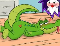 ass blushing crocodile max_(oddballs) netflix oddballs tagme theodd1sout theodd1sout_(character)