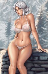 ciri from the witcher (series) by flowerxl