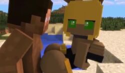 animated galeo lovely_robot minecraft robot sound standing_sex tagme vaginal_penetration video