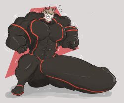 abs balls biceps bodybuilder furry harewolf hyper hyper_balls hyper_genitalia hyper_muscles hyper_penis hyper_testicles male male_focus male_only muscles muscular muscular_arms muscular_ass muscular_back muscular_legs muscular_male muscular_thighs nipples pecs penis testicles veins veiny_penis
