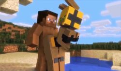 animated galeo lovely_robot minecraft robot sound standing_sex tagme vaginal_penetration video