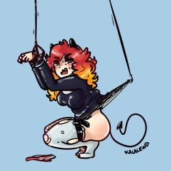 bottomless hooks kalalewd predicament red_hair