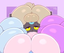 5boys ass ass_focus ass_in_face ass_worship balls big_ass big_butt bubble_ass bubble_butt eevee eeveelution femboy frumples gay girly glaceon happy male_eevee male_glaceon male_sylveon male_umbreon male_vaporeon nintendo pleased pokémon_(species) pokemon pokemon_only shiny_pokemon sylveon thick_ass type_disadvantage umbreon vaporeon