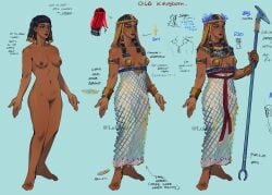 1girls ancient ancient_egypt ancient_history beaded_dress black_hair brown_skin casual dark-skinned_female dark_skin egypt egyptian egyptian_clothes egyptian_makeup eyeshadow female female_only history human human_only lullindo medium_breasts milf naked national_personification nationbeingthing nonsexual_nudity pasties pubic_hair tagme traditional_clothes