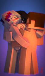 1girls 2boys big_breasts gangbang gangrape gray_hair mine-imator minecraft pussy rape sex sucking_nipples tagme xxtrixie_(xxtrixieggman9) xxtrixieggman9