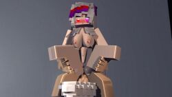 1boy 1girls 3d bathroom big_breasts female gray_hair leg_grab leg_lift mine-imator minecraft naked penetration purple_eyes red_eyes riding_penis sex tagme xxtrixie_(xxtrixieggman9) zerothree