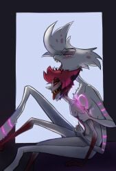 alastor (hazbin hotel) from hazbin hotel by squidywardo