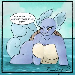 anthro anthro_pokemon pokemon pokephilia travelingwren wartortle