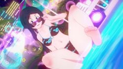 1girls 3d barbara_parker bikini glasses little_witch_academia loluncc pool tagme