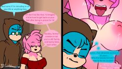 16:9 ambiguous_penetration amy_rose anthro archie_comics big_breasts bluewavecon blush bodily_fluids breasts cleavage clothed clothing cousins digital_media_(artwork) drooling duo english_text eulipotyphlan female fur green_eyes hair hedgehog hi_res hoodie incest male male/female mammal mature_female moral_dilemma nipples nude open_mouth penetration pink_body rob_o'_the_hedge rodent saliva sega sex sonic_(series) sonic_the_hedgehog_(archie) sonic_the_hedgehog_(comics) sonic_the_hedgehog_(series) teeth text tongue tongue_out topwear video_games widescreen