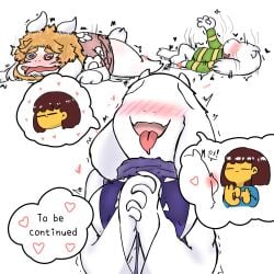 1girls 3boys after_sex age_difference aged_up ambiguous_gender asgore_dreemurr asriel asriel_dreemurr blush breasts cum father father_and_child father_and_mother father_and_son female flower frisk heart horny husband husband_and_wife incest mother mother_and_child mother_and_father mother_and_son open_mouth pung_kung tail tongue tongue_out toriel undertale wife wife_and_husband