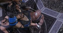 3boys 3d 3d_(artwork) 3d_model 3humans boner capturemode chained_to_wall chained_up cryomancer cum_on_face cumming deception dilf erect_penis erection hands_above_head hero_in_trouble johnny_cage kano_(mortal_kombat) kuai_liang licking_foot male male/male/male male_focus male_only mortal_kombat mortal_kombat_11 netherrealm_studios sexual_torture sub-zero unable_to_escape unable_to_move