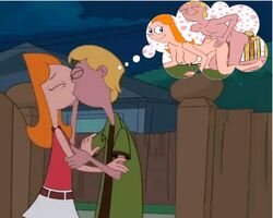 animated candace_flynn disney disney_channel edit female human jeremy_johnson male nipples phineas_and_ferb straight