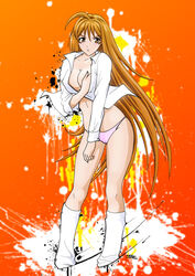 1girls drakonaskar female female_only natsume_aya pointy_chin solo tagme tenjou_tenge