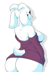 1girls aged_up asriel asriel_dreemurr asriel_dreemurr_(god_form) ass big_breasts breasts danonymous female female_asriel goat goat_ears goat_girl goat_horns goat_humanoid no_bra no_panties rule_63 tagme tail undertale