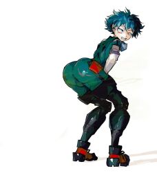 1boy fart femboy izuku_midoriya my_hero_academia tagme usagaijin yaoi