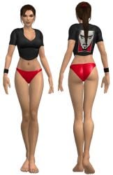 3d female lara_croft lara_croft_(l.a.u.) panties shirt tagme tomb_raider tomblover