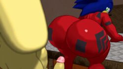 2boys animated big_ass femboy gay huge_ass latex male male_only mobian_pimp_(game) praisebooty red_latex sega sonic_(series) sonic_the_hedgehog sonic_the_hedgehog_(series) thick_thighs twerk twerking