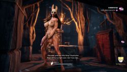 1futa 3d abs axe balls biceps breasts cabin caught dbd dead_by_daylight english_text erect_nipples feet flaccid futanari gameplay_mechanics holding_penis horror huntress_(dead_by_daylight) key large_balls large_breasts large_penis looking_at_viewer mask muscular muscular_futanari muscular_thighs nightmare_waifu nipples penis pov quads rope scars self_upload shiftybizness taker_pov talking_to_viewer text thighs weapon weapon_over_shoulder