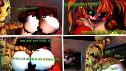 3d absurd_res ambiguous_penetration animatronic ass baby_(fnafsl) being_watched caught caught_and_continued circus_baby circus_baby_(fnaf) comic cosmic_trance english_text female five_nights_at_freddy's freddy_fazbear's_pizzeria_simulator hand_on_butt hi_res humanoid incest lefty_(fnaf) looking_at_another machine male male/female penetration penis questionable_consent robot scottgames scrap_baby scrap_baby_(cosmic_trance) scrap_baby_(fnaf) scraptrap sex signature somehornyweirdo stuck suprised_look surprise text vent video_games watermark william_afton