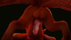 1boy 3d 3d_(artwork) animated ass ass_up balls deretto feodaron_sd inereigan jack-o_pose knot kurama kuroodod male male_only naruto naruto_(series) no_sound penis solo video