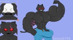 bara big_penis fortnite gay ghost_meowscles growth growth_sequence meowscles_(fortnite) muscular shadow_meowscles_(fortnite)