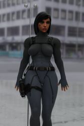 fareeha amari from blizzard entertainment by tanuking3d